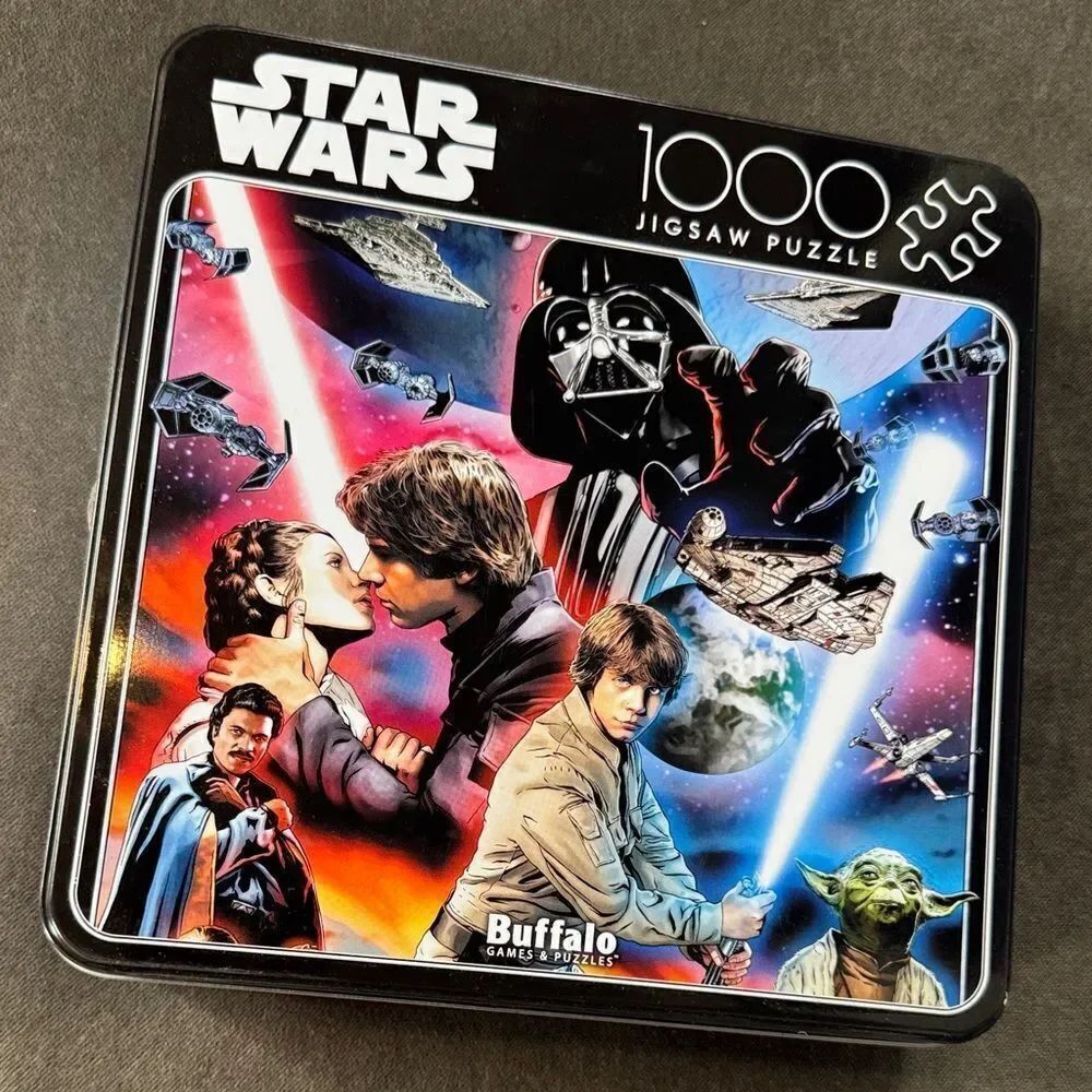Star Wars 1000 Piece Jigsaw Puzzle in Collectors Tin NEW